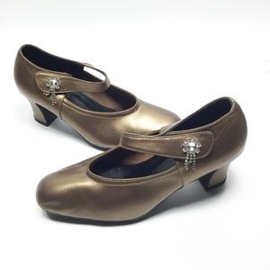 Ballroom Dance Shoes Copper